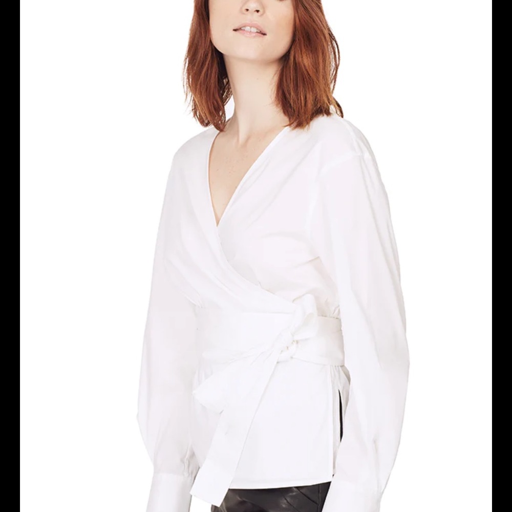 Jason Wu wrap blouse